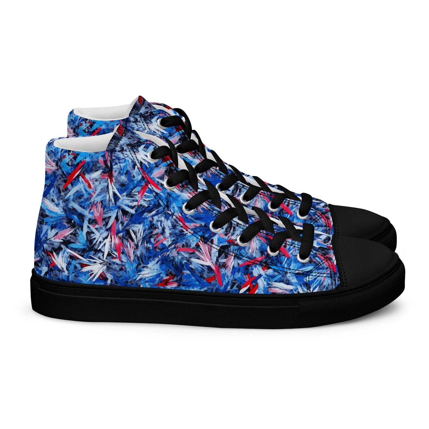 Red White and Blue Graffiti
