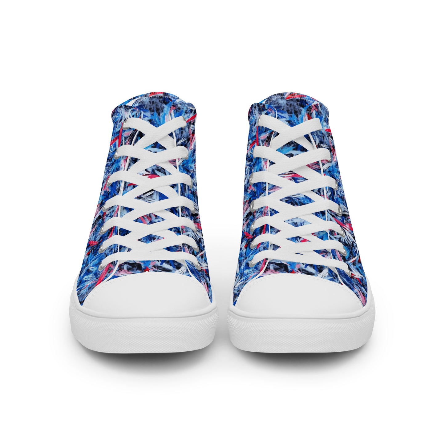 Red White and Blue Graffiti