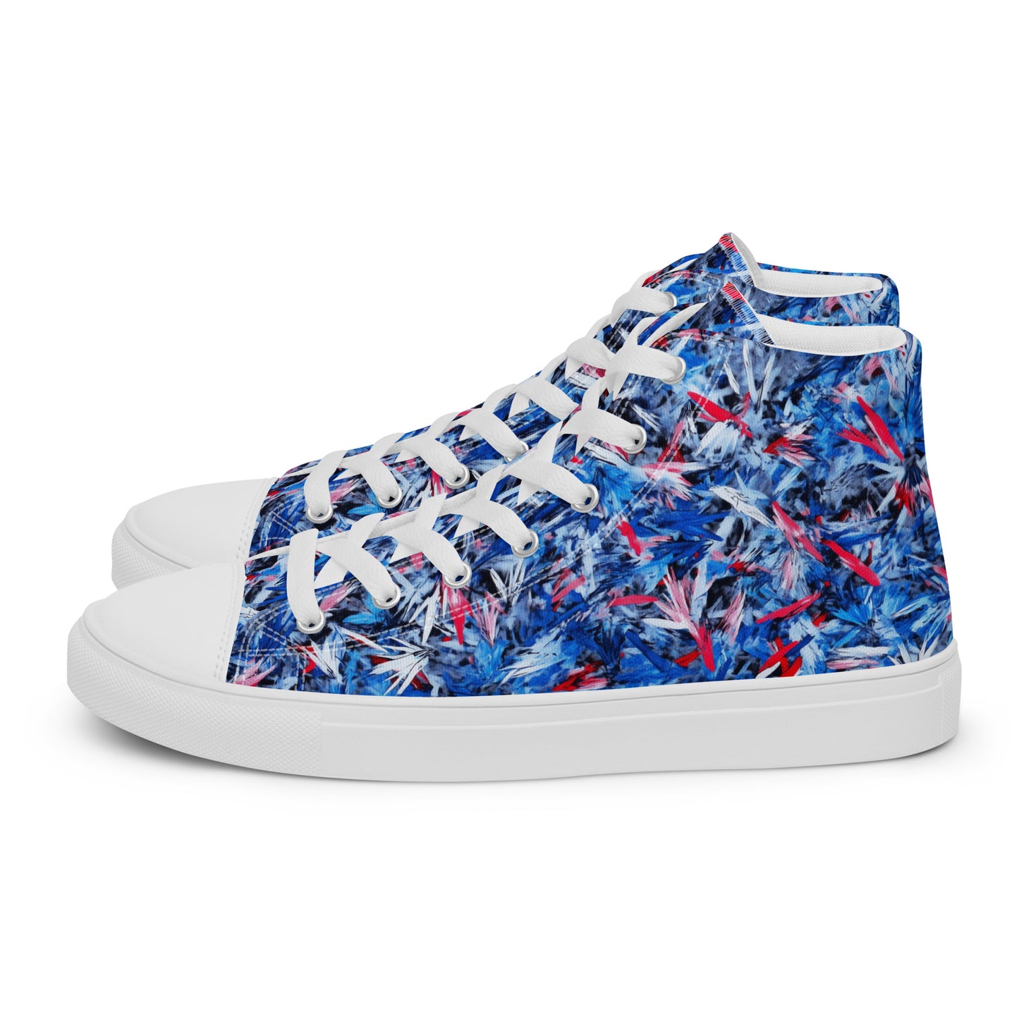 Red White and Blue Graffiti