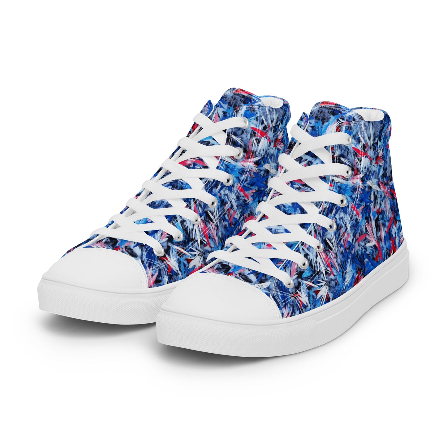 Red White and Blue Graffiti